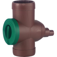 Filtr wody deszczowej, INOX brąz