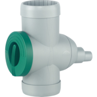 Filtr wody deszczowej, INOX szary