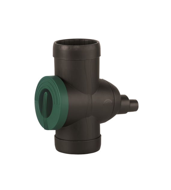 Filtr wody deszczowej, INOX czarny