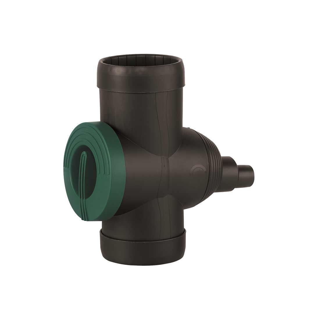 Filtr wody deszczowej, INOX czarny