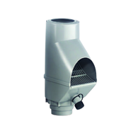 Separator liści z funkcją napełnienia, szary