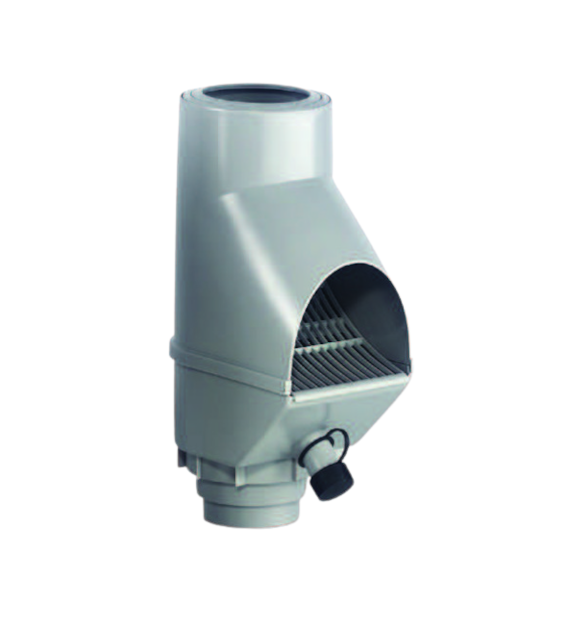 Separator liści z funkcją napełnienia, szary