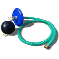 Pływający pobór do pompy z wężem 1  z talerzem - komplet