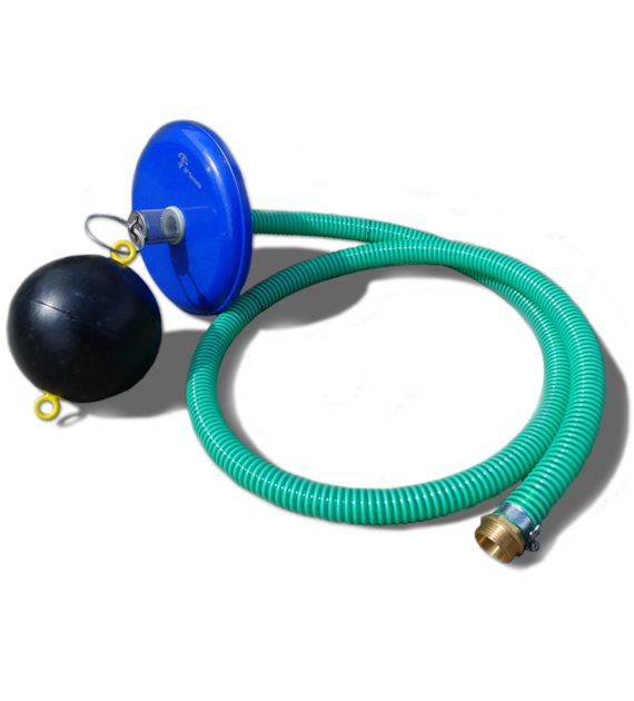 Pływający pobór do pompy z wężem 1  z talerzem - komplet