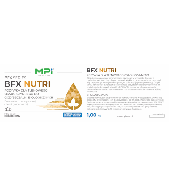 Biopreparat BFX NUTRI
