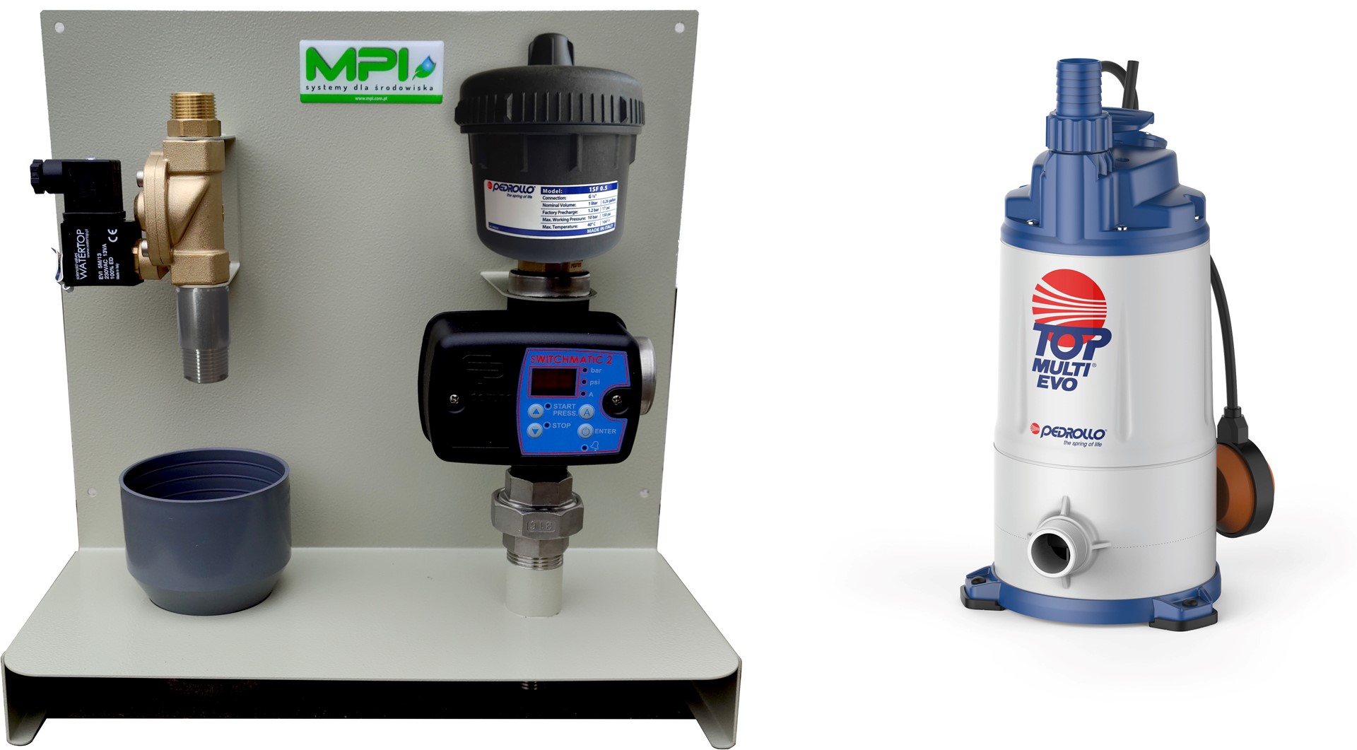Konsola MPI ECO z pompą TOP MULTI 3-EVO