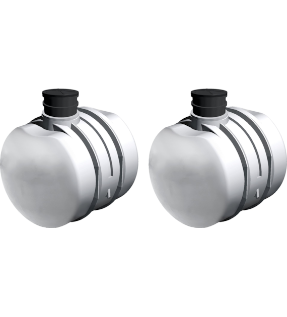 Zbiornik na wodę pitną EcoLine II DUO 15000 l
