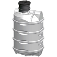 Zbiornik pionowy na wodę pitną 3000 l