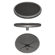 Dyfuzor drobnopęcherzykowy Talerzowy ECD-270-E (EPDM - single mold)