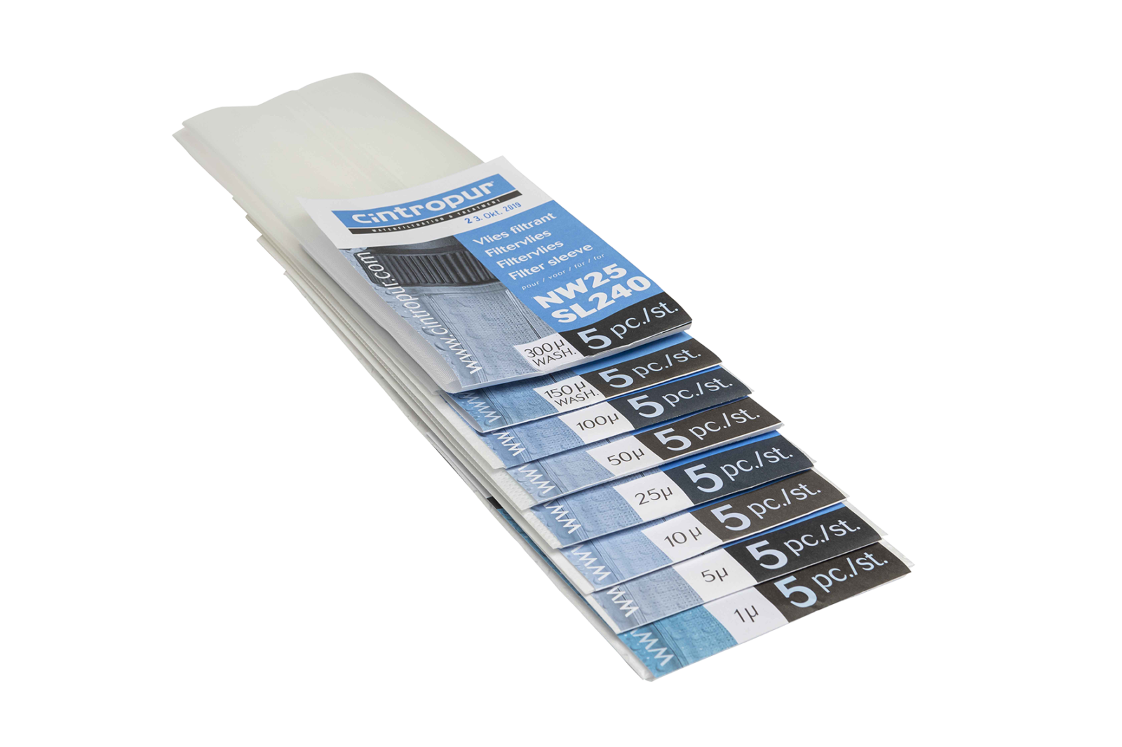Wkład filtr. 100 mik. NW25, TIO (UV), SL 240 5 szt.