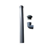 Kominek wywiewny - komplet