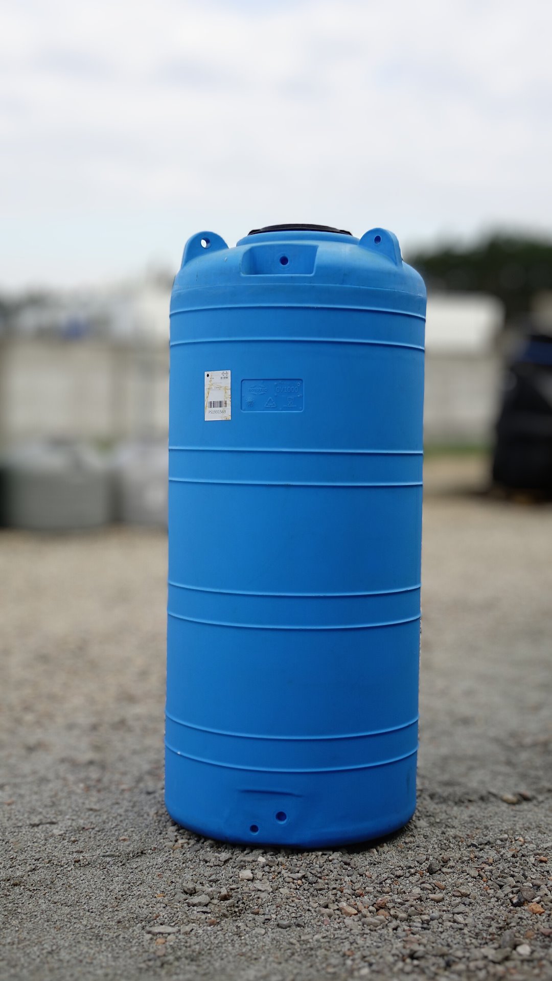 Zbiornik Verticale 1000 niebieski - OUTLET