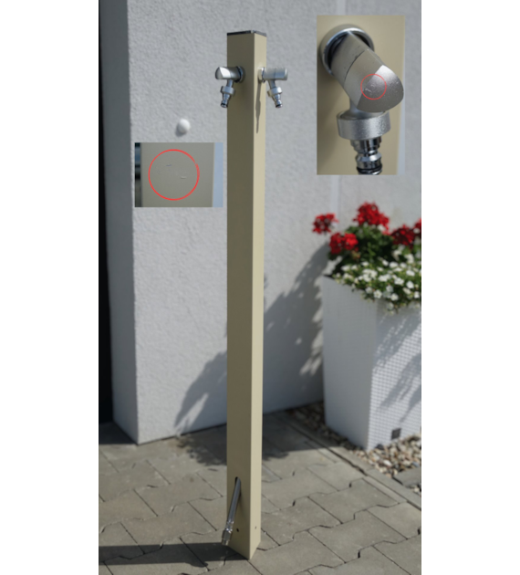 Punkt poboru wody Aquapoint Triangle, ivory- OUTLET