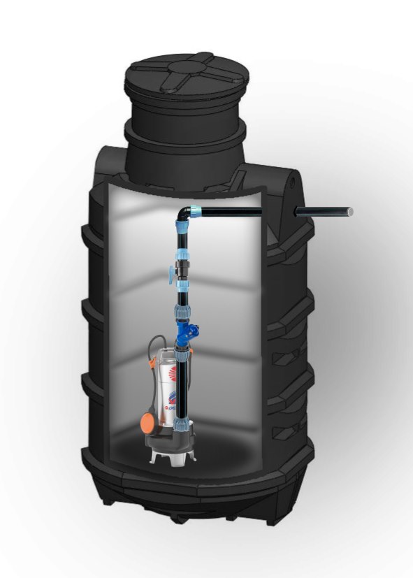 Przepompownia UpFlow 1150 Vxm 10/50