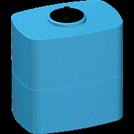 Zbiornik Box 300 niebieski