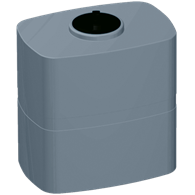 Zbiornik Box 300 szary