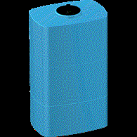 Zbiornik Box 500 niebieski