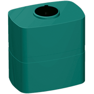 Zbiornik Box 500 zielony