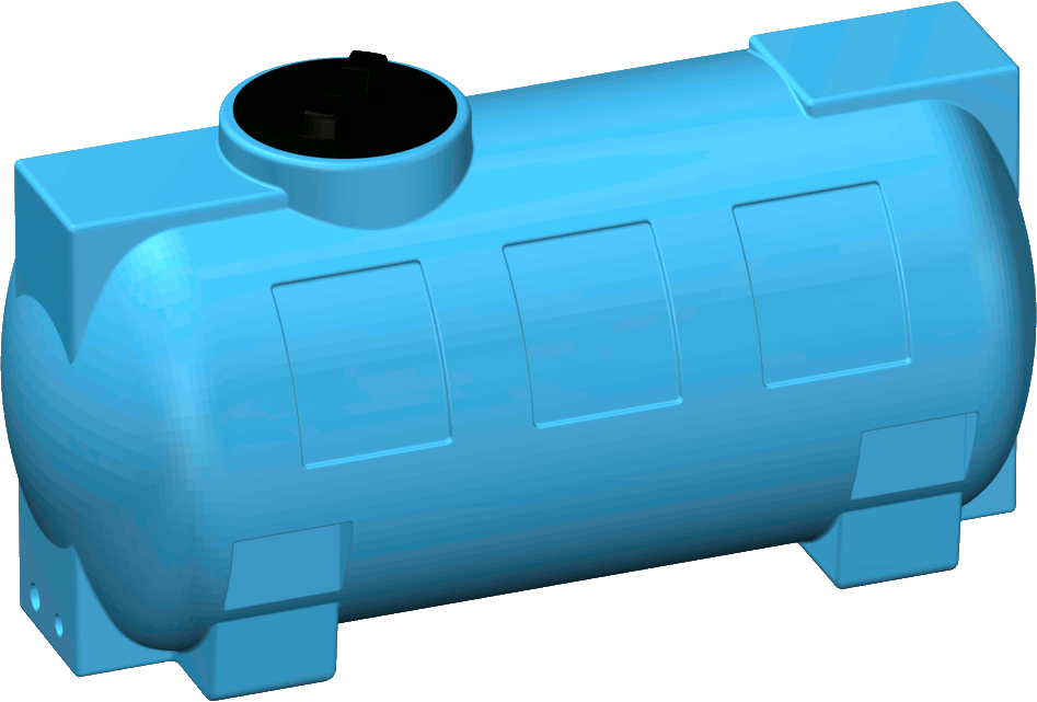 Zbiornik Cisterna 300 niebieski