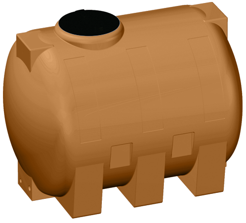 Zbiornik Cisterna 300 terakota