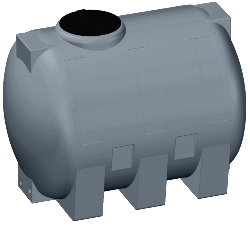 Zbiornik Cisterna 1500 szary