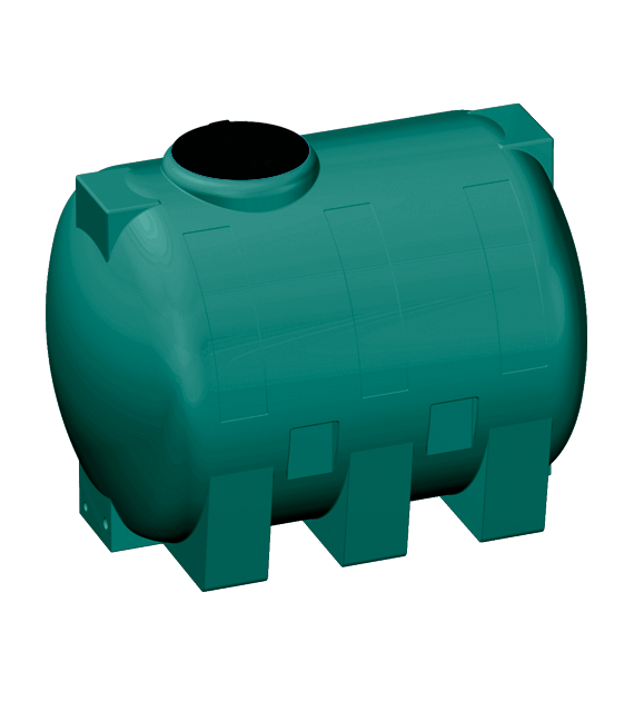 Zbiornik Cisterna 1500 zielony