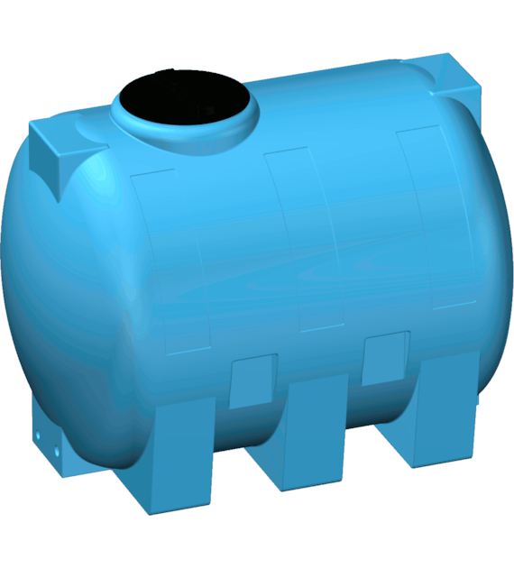 Zbiornik Cisterna 2000 niebieski