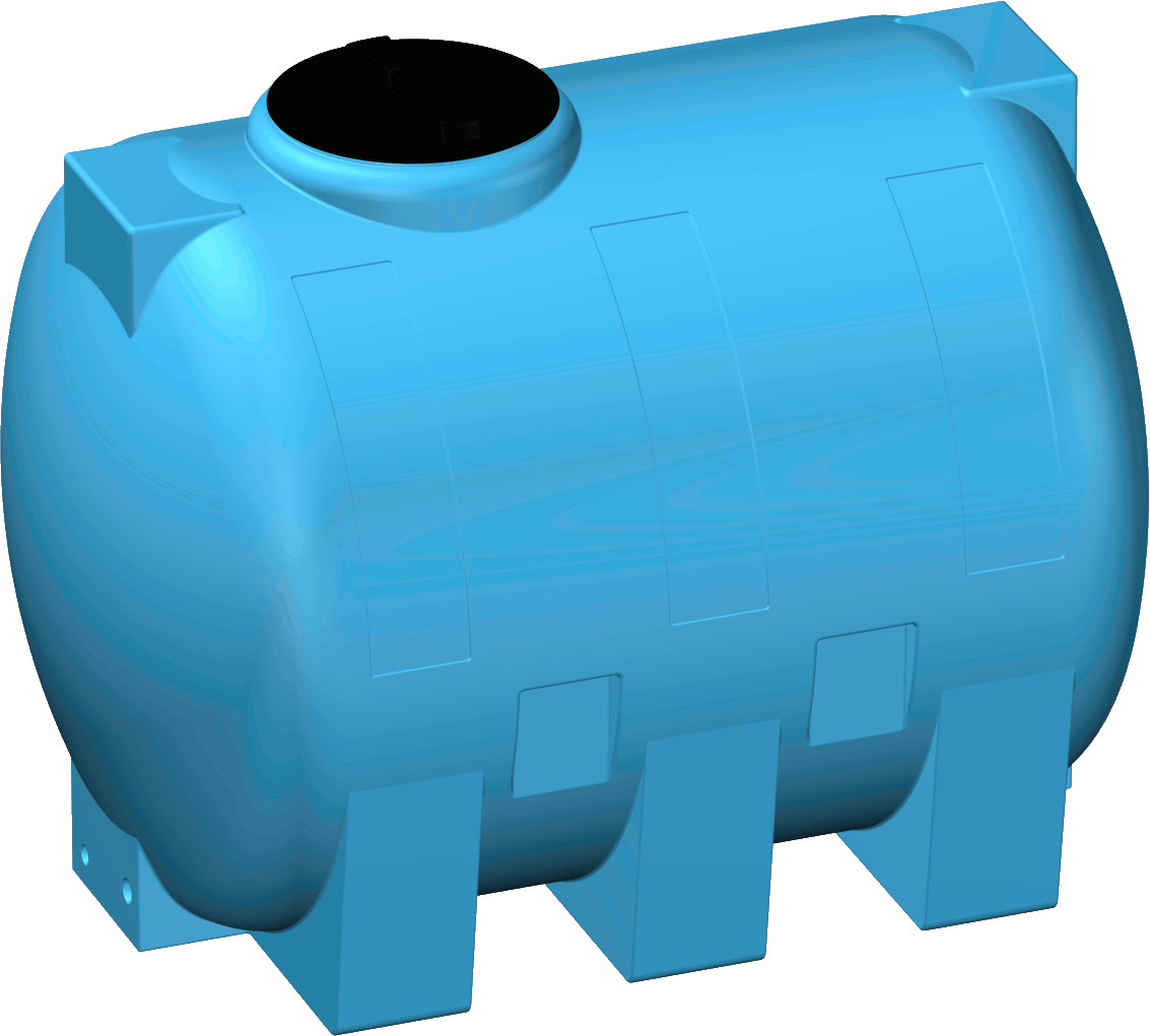 Zbiornik Cisterna 2000 niebieski