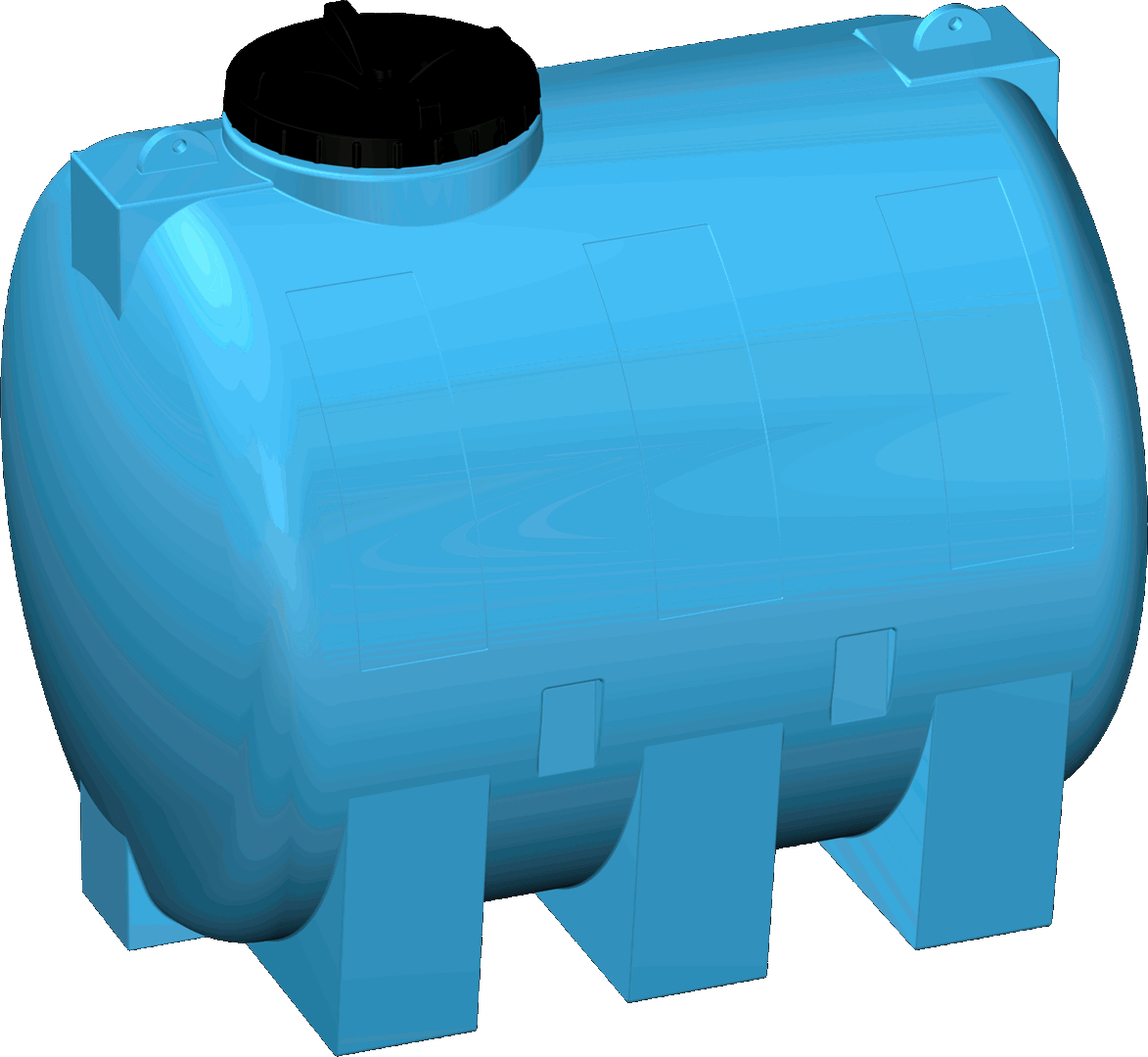 Zbiornik Cisterna 5000 niebieski