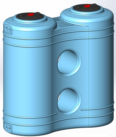 Zbiornik Jolly 1000 niebieski