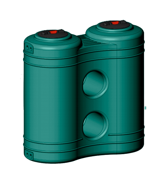 Zbiornik Jolly 1000 zielony