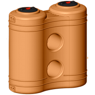 Zbiornik Jolly 1000 terakota