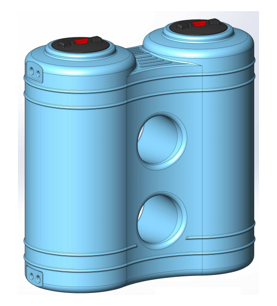 Zbiornik Jolly 2000 niebieski