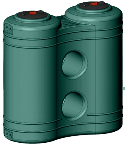 Zbiornik Jolly 2000 zielony