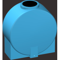 Zbiornik Snello 750 niebieski