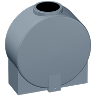 Zbiornik Snello 750 szary