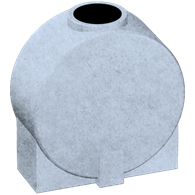 Zbiornik Snello 750 granit