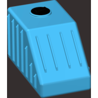 Zbiornik Sottoscala 500 niebieski