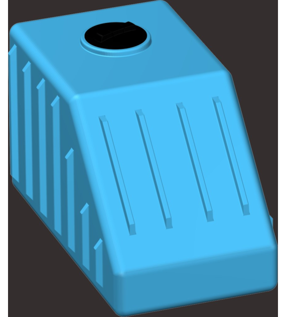 Zbiornik Sottoscala 500 niebieski