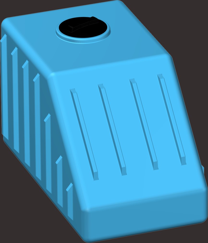 Zbiornik Sottoscala 500 niebieski