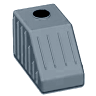 Zbiornik Sottoscala 500 szary