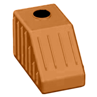 Zbiornik Sottoscala 500 terakota