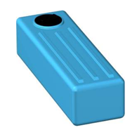 Zbiornik Sottotetto 300 niebieski