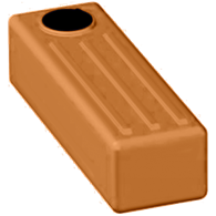 Zbiornik Sottotetto 300 terakota