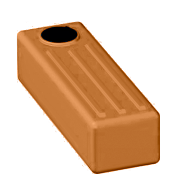 Zbiornik Sottotetto 300 terakota