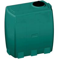 Zbiornik Valigia 500 zielony