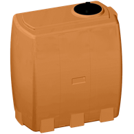 Zbiornik Valigia 1000 terakota