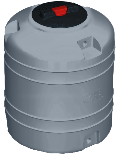 Zbiornik Verticale 50 szary