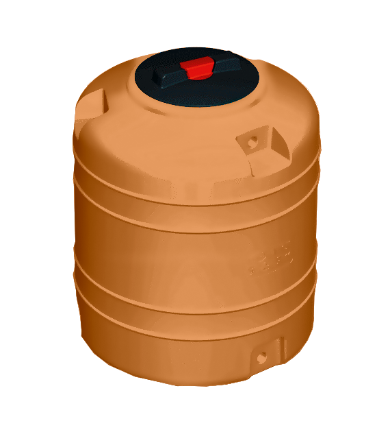 Zbiornik Verticale 50 terakota