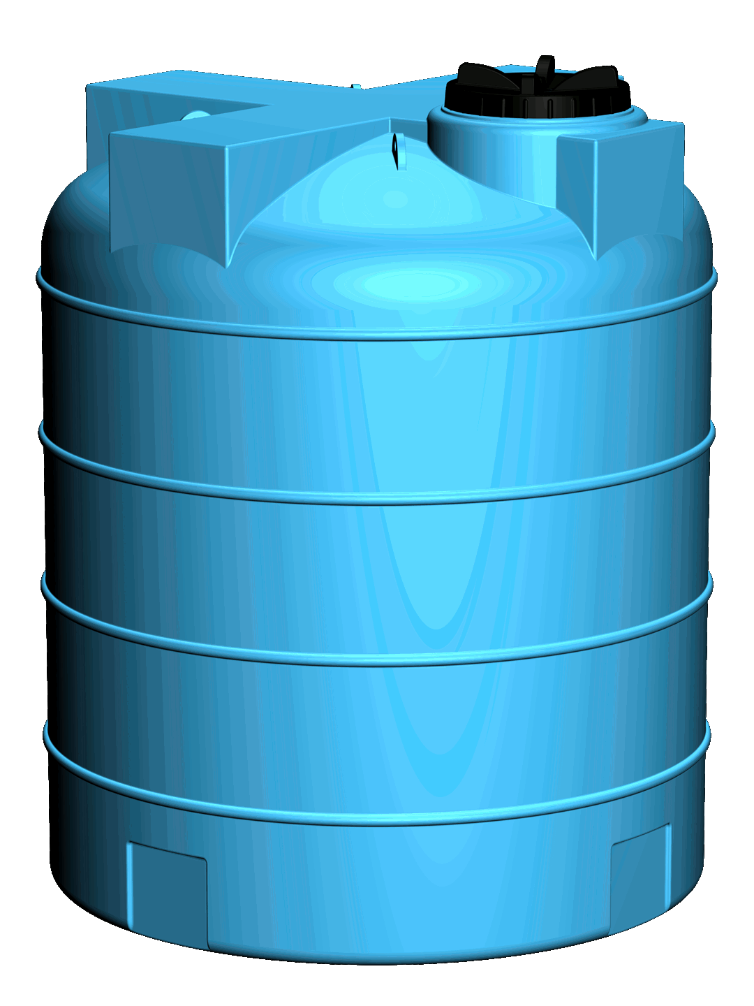 Zbiornik Verticale 10 000 niebieski